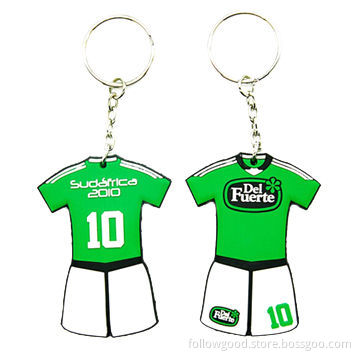 Promotion 2D Custom Shaped Cheap Soft PVC Keychain